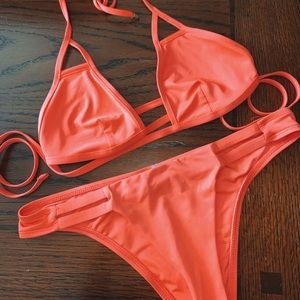 Vitamin A keyhole Bikini Set